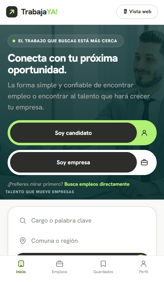 Trabajaya, app móvil